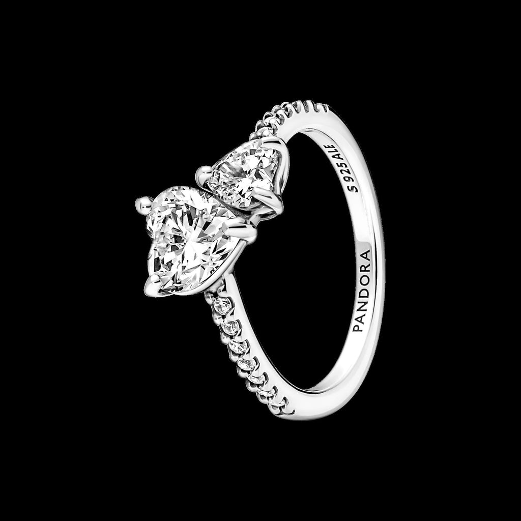 Elevated Heart Ring