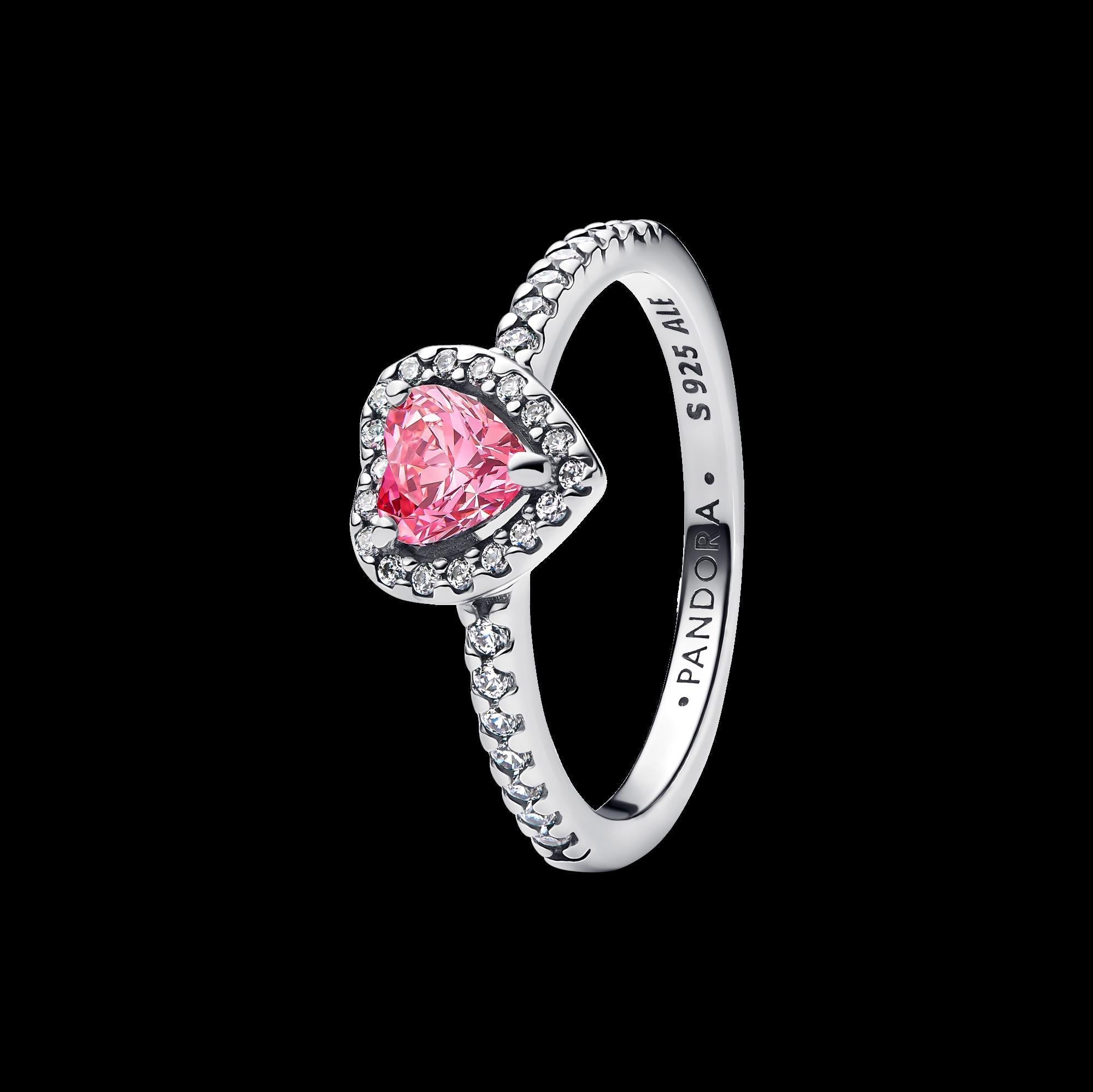 Elevated Heart Ring