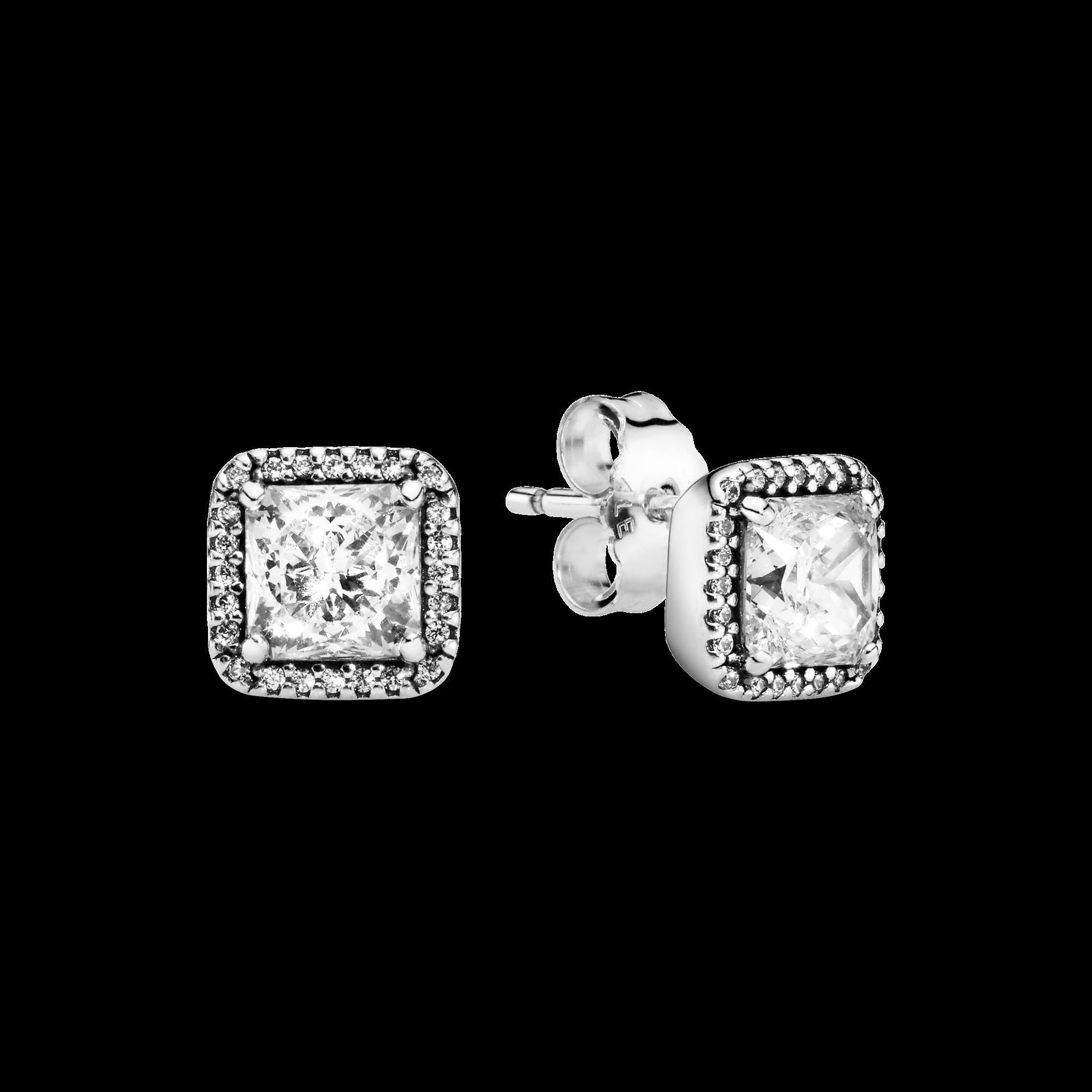 Elevated Heart Stud Earrings