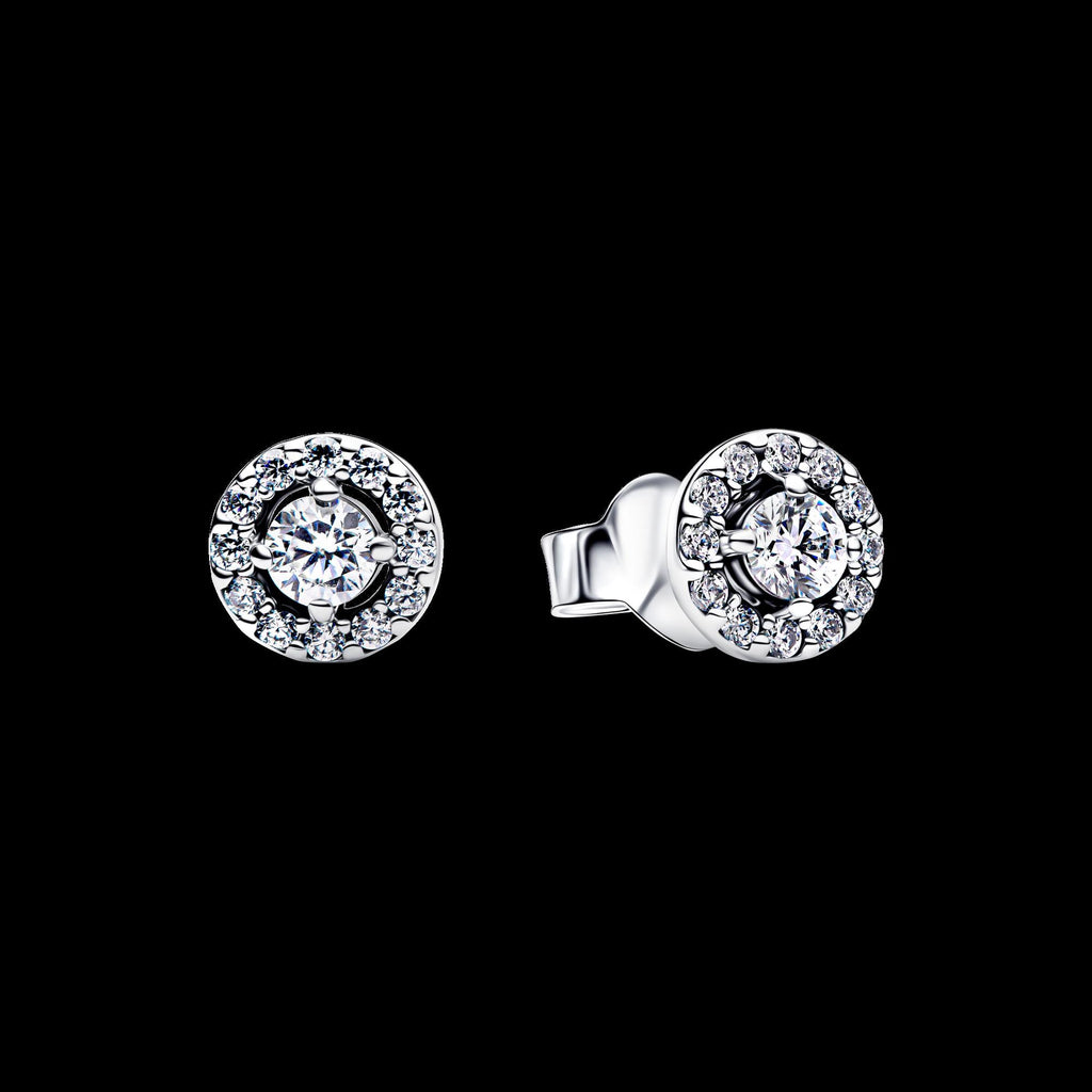 Sparkling Huggie Hoop Earrings