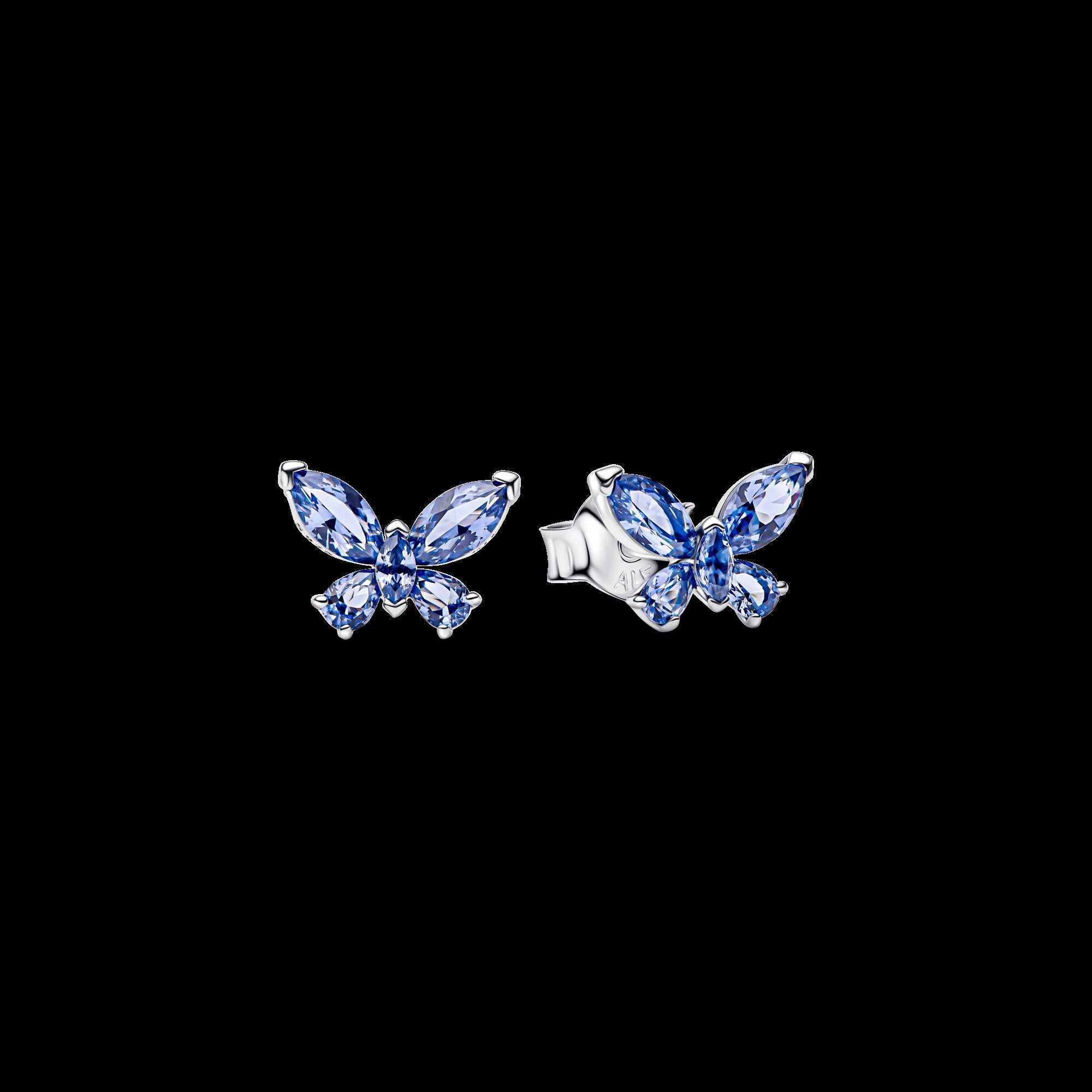 Elevated Pink Heart Stud Earrings