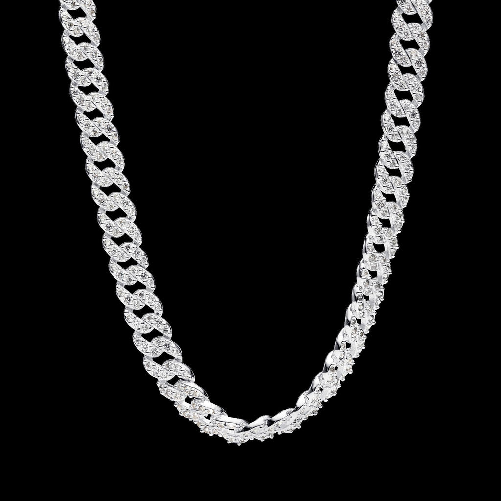 Pavé Cuban Chain Bracelet