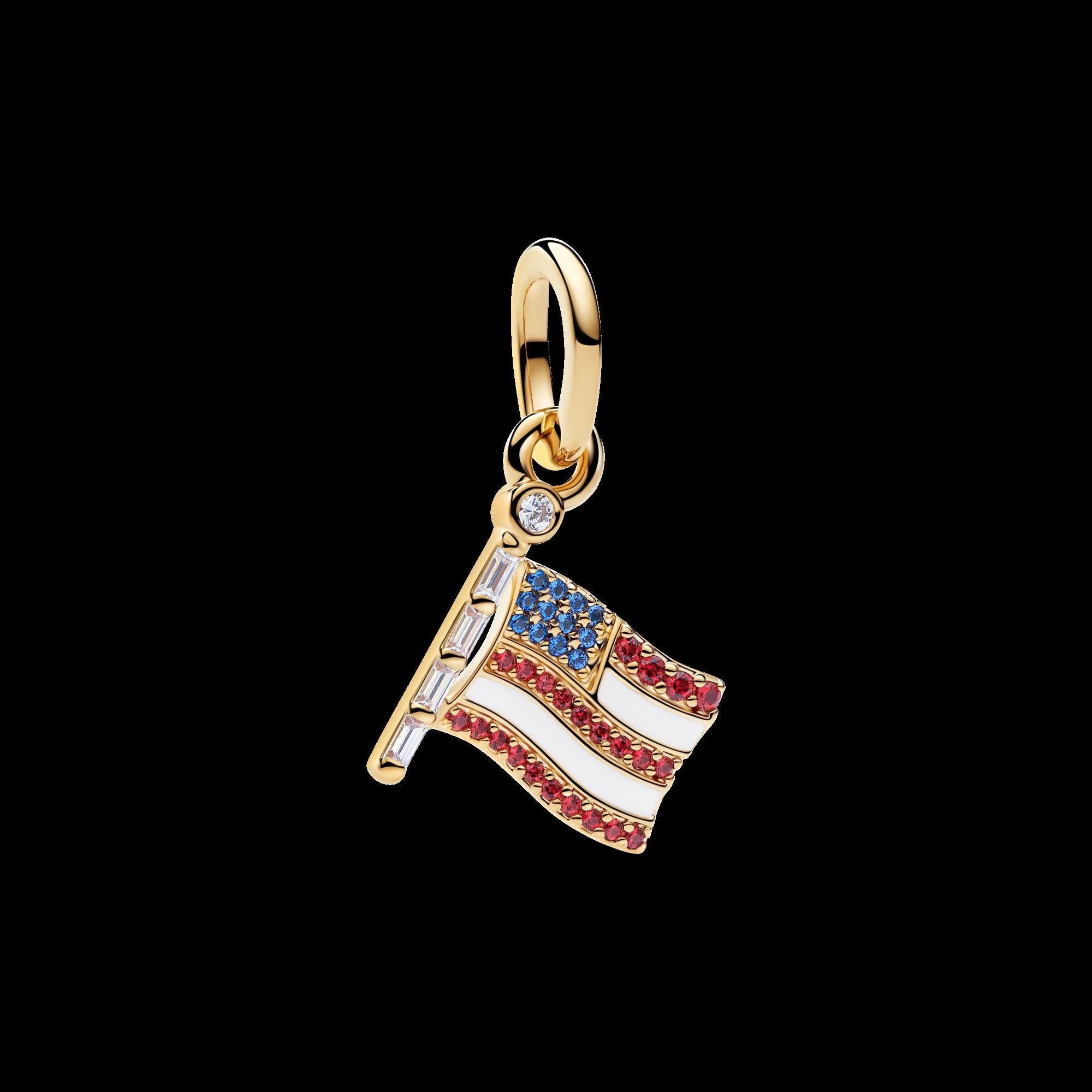 Treated Freshwater Cultured Baroque Pearl Peas in a Pod Dangle Charm