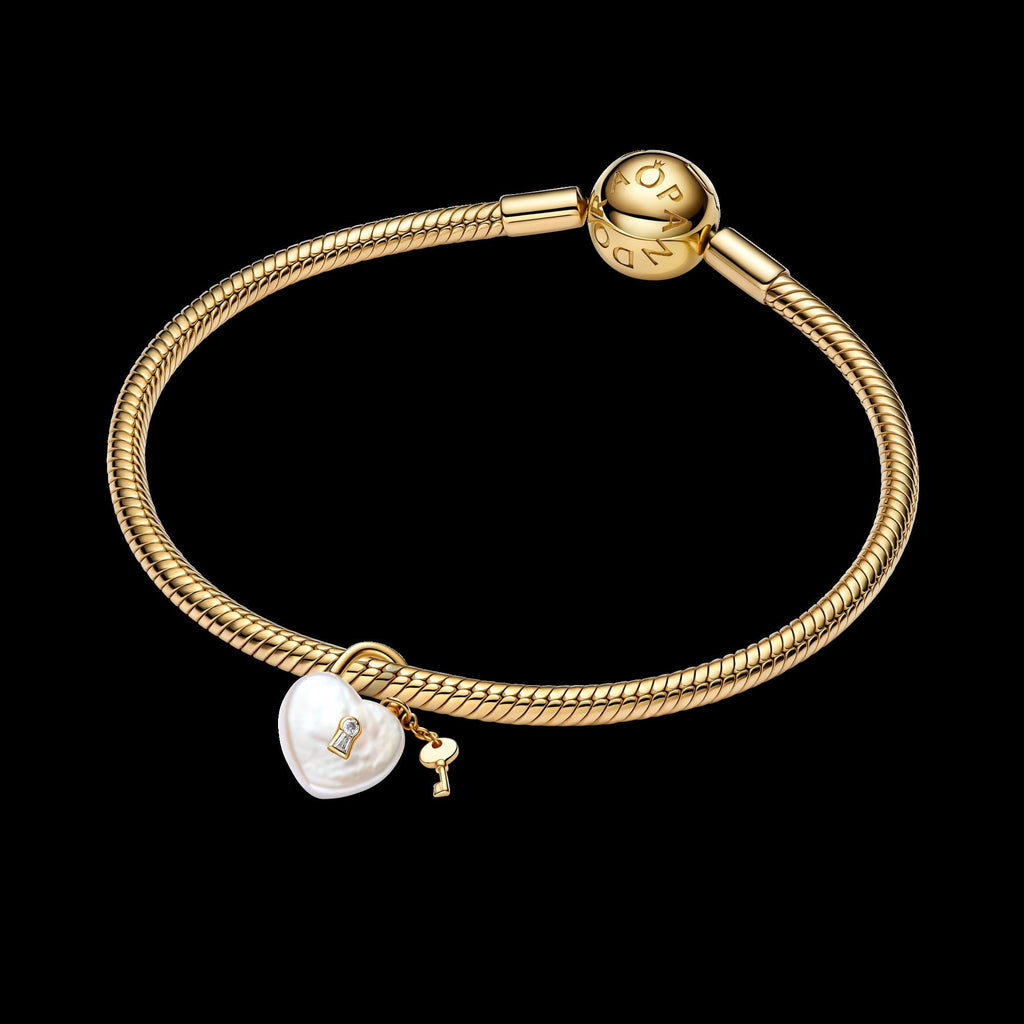 Treated Freshwater Cultured Baroque Pearl Submarine Dangle Charm